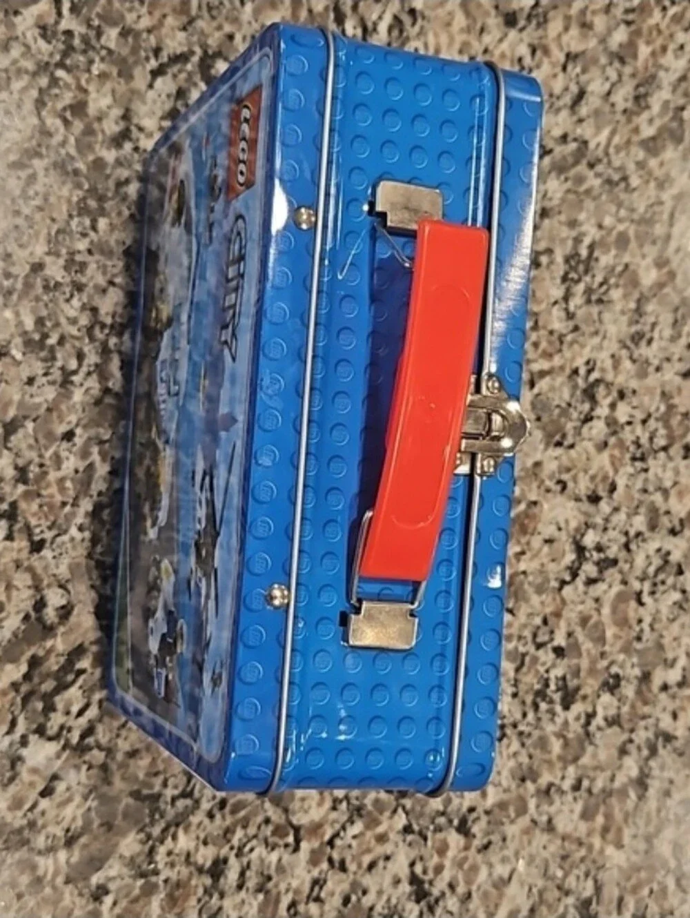 🚔 LEGO City Police Metal Lunch Box / Collector Tin 🚁
